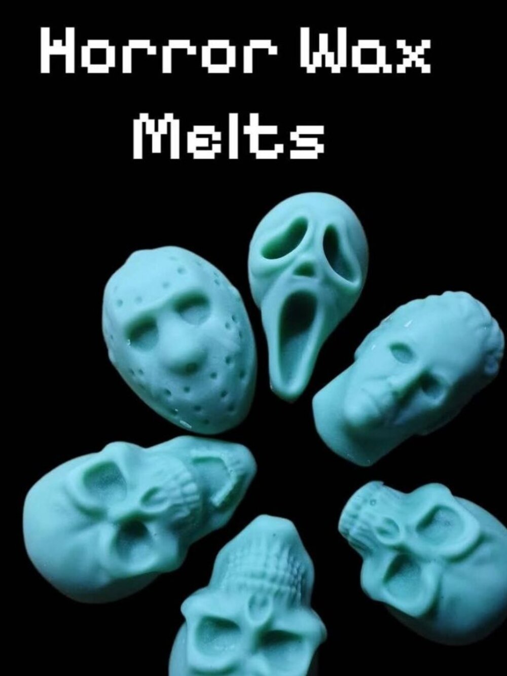Horror Halloween Wax Melts – Witches Brew - Caramel Apple